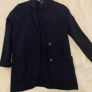Jcrew Knit Blazer - Navy - XS